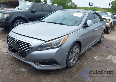 2016 Hyundai Sonata Hybrid Limited z USA, uszkodzony, nr VIN KMHE34L13GA017321